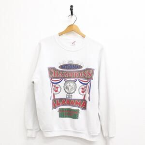 Vintage University of Alabama Crimson Tide National Champions 1992 Sweatshirt XL
